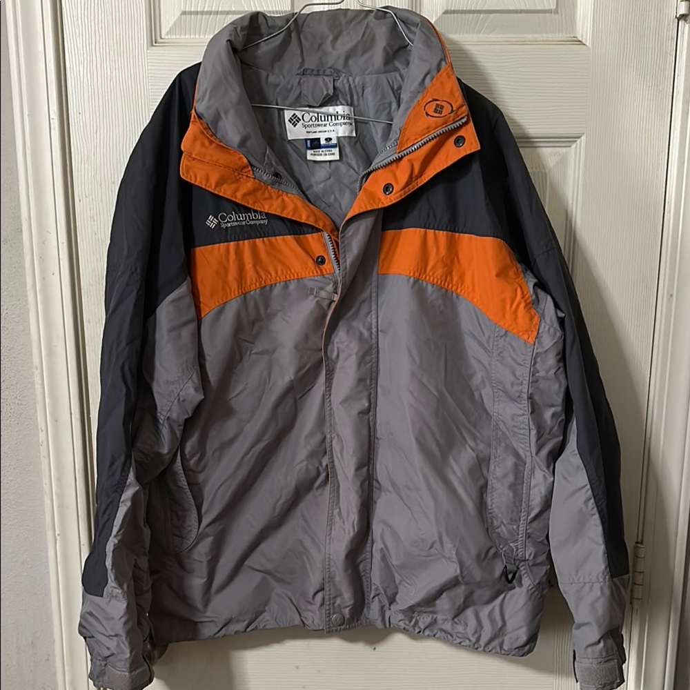 Columbia Gray and Orange Jacket